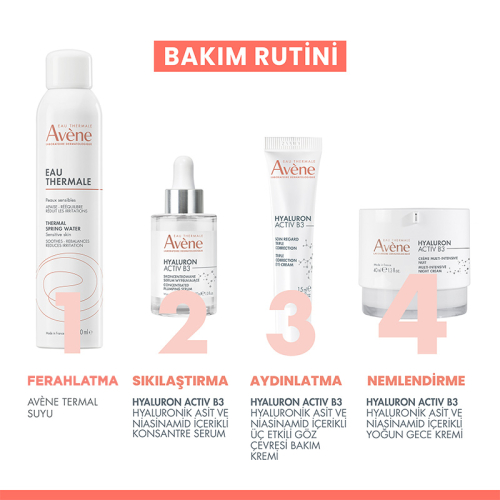 Avene Hyaluron Activ B3 Hyaluronik Asit ve Niasinamid Gece Kremi 40 ml - 5