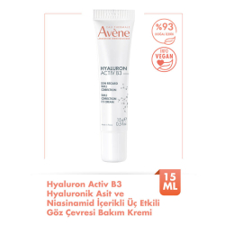 Avene Hyaluron Activ B3 Hyaluronik Asit ve Niasinamid Göz Çevresi Kremi 15 ml - 2