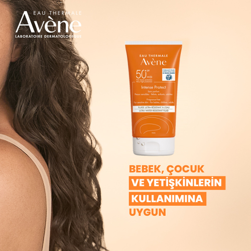 Avene Intense Protect SPF 50+ Bebek, Çocuk ve Yetişkinler için Yüksek Korumalı Güneş Kremi 150 ml - Avene