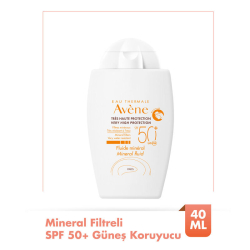 Avene Mineral Fluid SPF 50+ Hassas Ciltler İçin Ultra Hafif Güneş Kremi 40 ml - 2