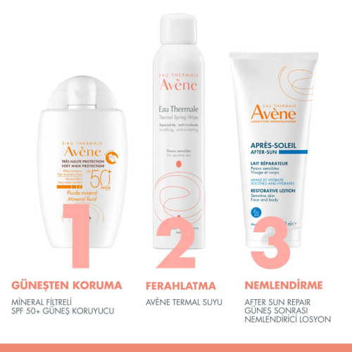 Avene Mineral Fluid SPF 50+ Hassas Ciltler İçin Ultra Hafif Güneş Kremi 40 ml - 7
