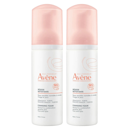 Avene Mousse Nettoyante Cilt Temizleme Köpüğü 2x150ml SET - Avene