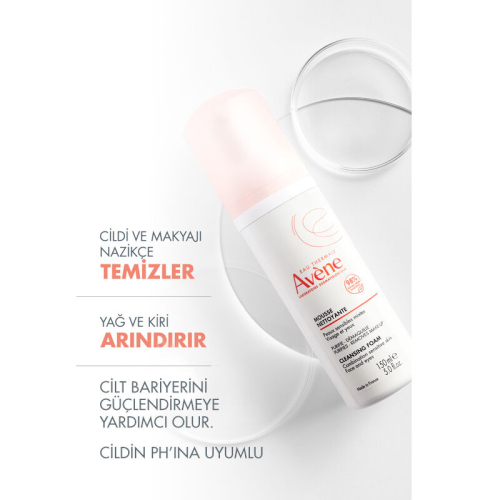 Avene Normal Karma ve Hassas Ciltler için Temizleme Köpüğü 150 ml - 5