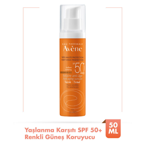 Avene Tinted Anti-Age SPF 50+ Yaşlanma Karşıtı Renkli Güneş Kremi 50 ml - 2