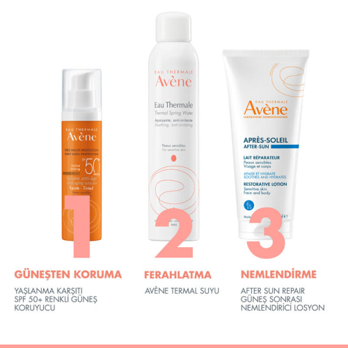Avene Tinted Anti-Age SPF 50+ Yaşlanma Karşıtı Renkli Güneş Kremi 50 ml - 7