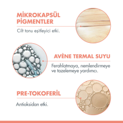 Avene B-Protect SPF50+ Ton Eşitlemeye Yardımcı Renkli Yüz Güneş Kremi 30 ml - 6