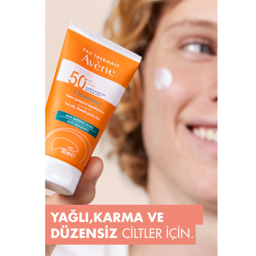 Avene Solaire Cleanance SPF 50+ Yağlı Ciltler için Güneş Koruyucu 50 ml - 5