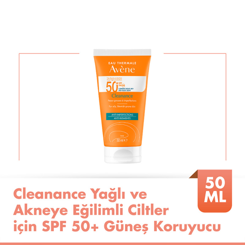 Avene Cleanance SPF 50+ Yağlı ve Akneye Eğilimli Ciltler İçin Güneş Kremi 50 ml - 4