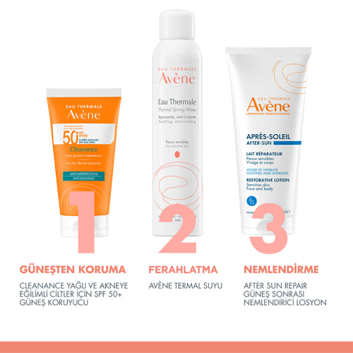 Avene Cleanance SPF 50+ Yağlı ve Akneye Eğilimli Ciltler İçin Güneş Kremi 50 ml - 7