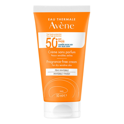 Avene Cream SPF 50+ Kuru Ciltler için Güneş Kremi 50 ml - Avene