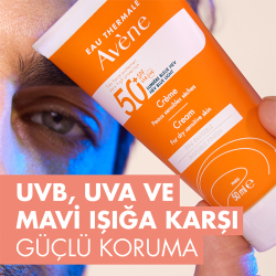 Avene Cream SPF 50+ Kuru Ciltler için Güneş Kremi 50 ml - 6