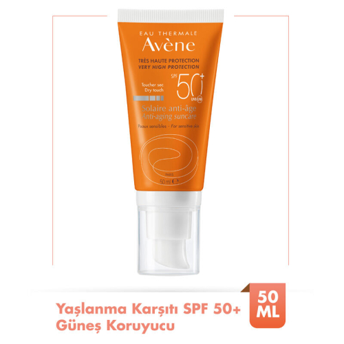 Avene Solaire SPF 50 Yaşlanma Karşıtı Güneş Kremi 50 ml - 2