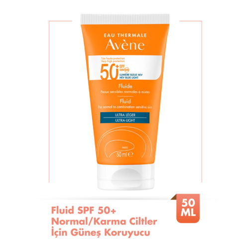 Avene Solaire SPF50+ Fluid Ultra Light 50 ml - 2