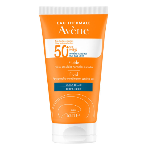 Avene Solaire SPF50+ Fluid Ultra Light 50 ml - Avene