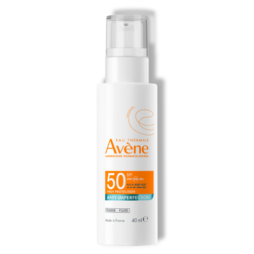 Avene Monolaurin ve Çinko Glukonat İçeren SPF 50 Düzensiz Ciltlere Özel Güneş Kremi 40 ml - Avene