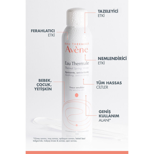 Avene Thermal Su 300 ml + Avene Termal Su 50ml Set - 3