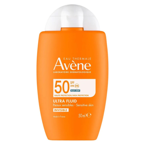 Avene Ultra Fluid Invisible Normal-Karma Ciltler İçin Ultra Akışkan SPF 50 Güneş Kremi 50 ml - Avene