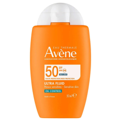 Avene Ultra Fluid Oil Control SPF 50+ Yağlı Ciltler için Güneş Kremi 50 ml - 1