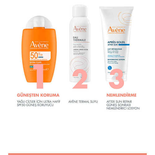 Avene Ultra Fluid Oil Control SPF 50+ Yağlı Ciltler için Güneş Kremi 50 ml - 7