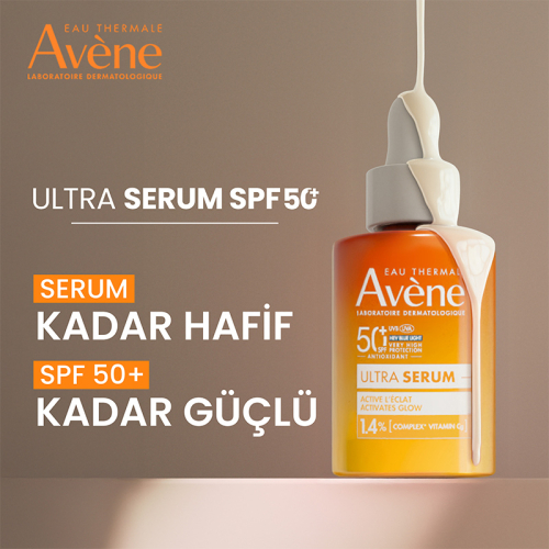 Avene Ultra Serum SPF 50+ Aydınlatıcı Etkili UVA,UVB ve Mavi Işık Karşıtı Güneş Koruyucu Serum 30 ml - 3