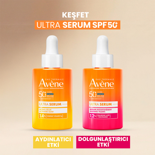 Avene Ultra Serum SPF 50+ Aydınlatıcı Etkili UVA,UVB ve Mavi Işık Karşıtı Güneş Koruyucu Serum 30 ml - 7