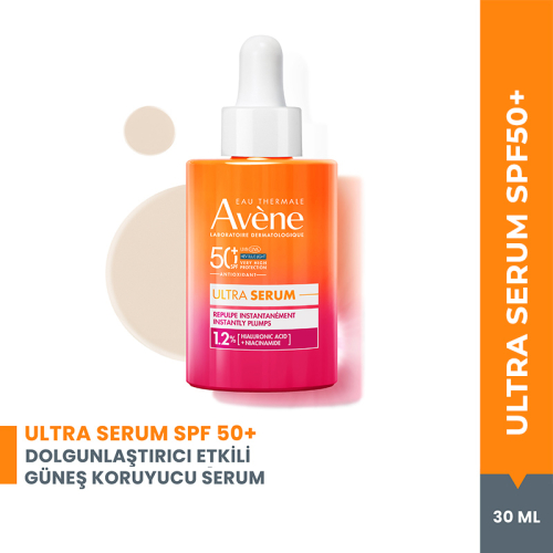 Avene Ultra Serum SPF 50+ Dolgunlaştırıcı Etkili Güneş Koruyucu Serum 30 ml - 2