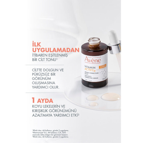 Avene Vitamin Activ Cg C Vitamini ve Niasinamid Antioksidan Etkili Serum 30 ml - 7
