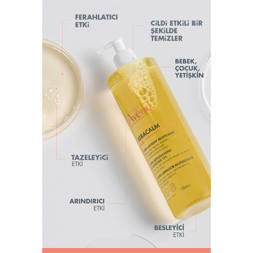 Avene XeraCalm A.D Hassas Ciltler için Yıkama Yağı 400 ml - 3