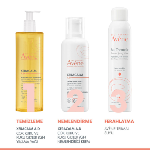 Avene XeraCalm A.D Hassas Ciltler için Yıkama Yağı 400 ml - 8