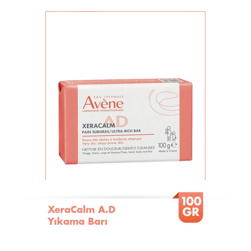 Avene XeraCalm A.D Hassas Ciltler için Yıkama Sabunu 100 gr - 2
