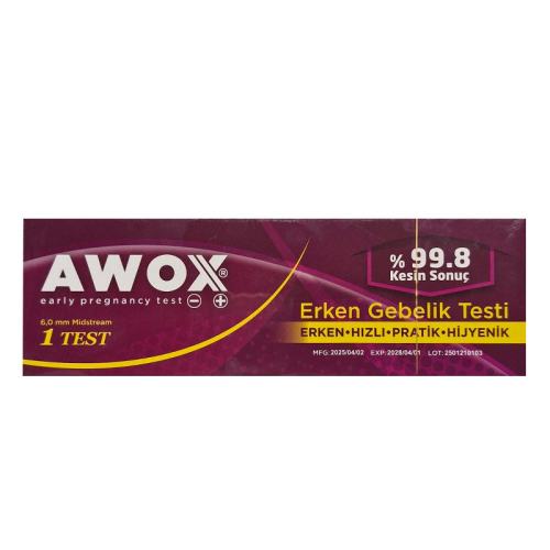 Awox Erken Gebelik Testi - Awox
