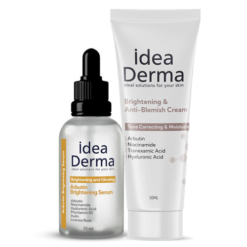 İdea Derma Aydınlatıcı Leke Karşıtı Bakım Seti - İdea Derma