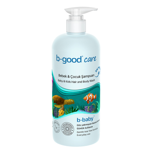 b-good b-baby Bebek ve Çocuk Saç ve Vücut Şampuanı 500 ml - B-good care