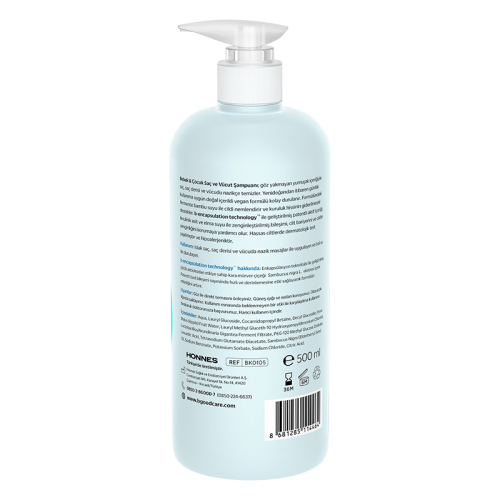 b-good b-baby Bebek ve Çocuk Saç ve Vücut Şampuanı 500 ml - 2