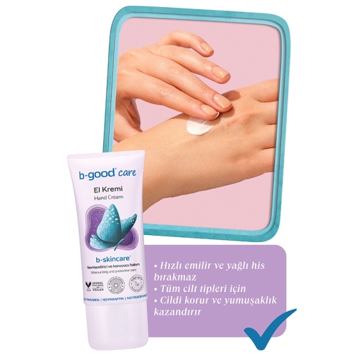 b-good b-skincare Doğal İçerikli El Kremi 50 ml - 5