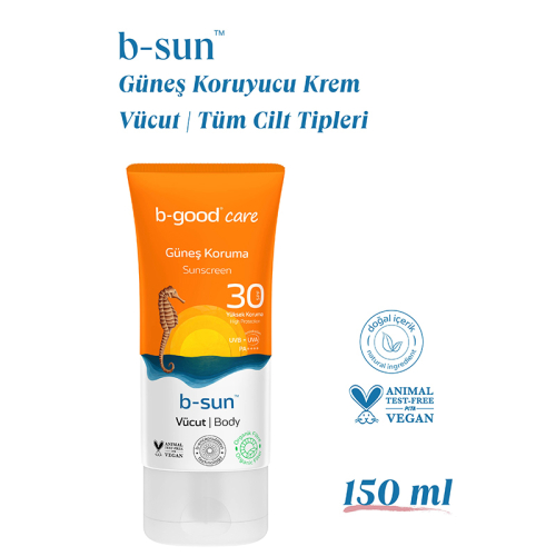 b-good b-sun SPF 30 Vücut Güneş Koruma 150 ml - 3