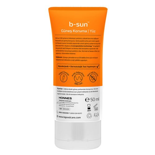 b-good b-sun SPF 30 Yüz Güneş Koruma 50 ml - 2