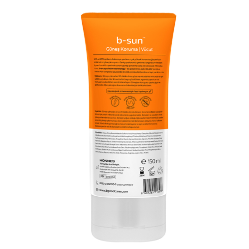 b-good b-sun SPF 50+ Vücut Güneş Koruma 150 ml - 2