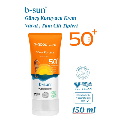 b-good b-sun SPF 50+ Vücut Güneş Koruma 150 ml - 3