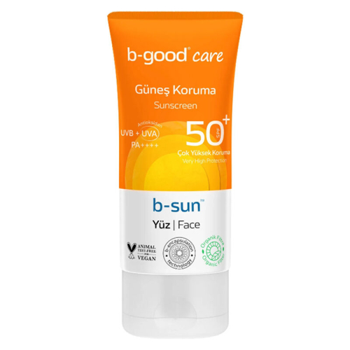 b-good b-sun SPF 50+ Yüz Güneş Koruma 50 ml - B-good care
