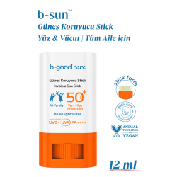 b-good b-sun Spf50+ Güneş Koruyucu Stick 12 ml - 3