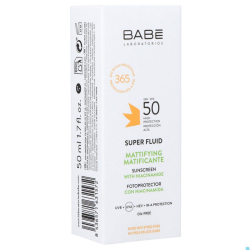 Babe Super Fluid Sunscreen Mattifying SPF50 50 ml - 2