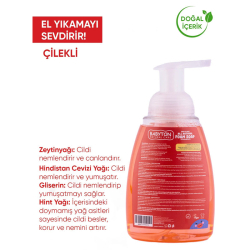 Babyton Çocuklar İçin Doğal Köpük Sabun Çilek 350 ml - 3