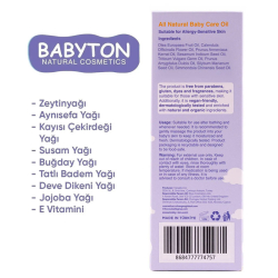 Babyton Doğal Bebek Bakım Yağı 50 ml - 3