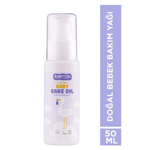 Babyton Doğal Bebek Bakım Yağı 50 ml - 2