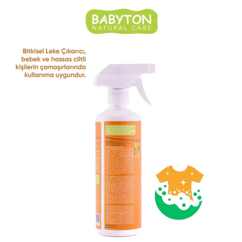 Babyton Doğal Bitkisel Leke Çıkarıcı Arındırıcı 500 ml - 3