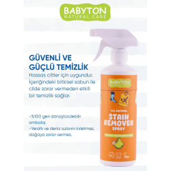 Babyton Doğal Bitkisel Leke Çıkarıcı Arındırıcı 500 ml - 2