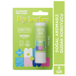 Babyton Doğal Dudak Koruyucu Bitkisel Lipbalm Naturel 5 gr - 3