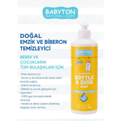 Babyton Doğal Emzik ve Biberon Temizleyicisi 500 ml - 4
