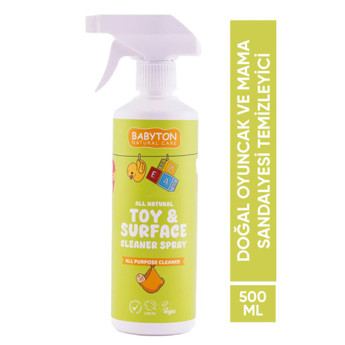 Babyton Doğal Oyuncak Ve Mama Sandalyesi Temizleyici 500 ml - 2
